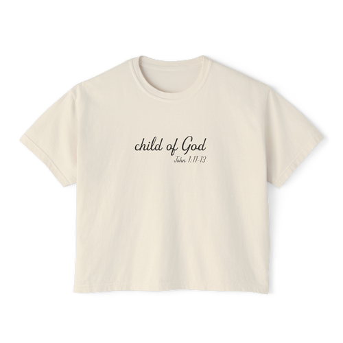 Child of God Women's Boxy Tee