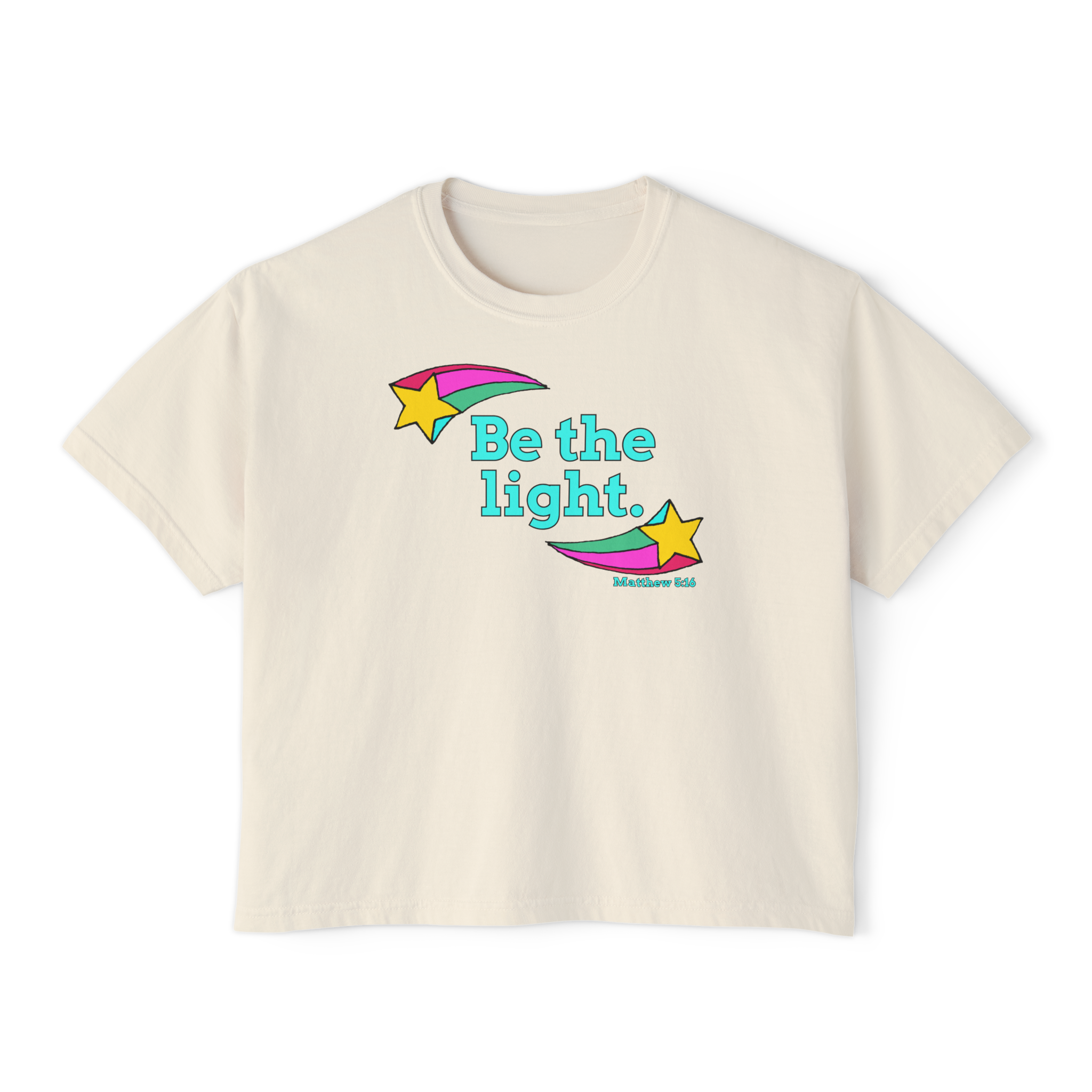 Be The Light: Women's Boxy Tee