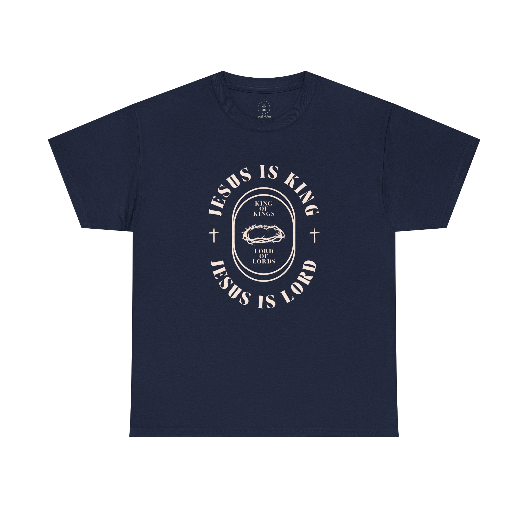 Jesus is Lord: Mens Unisex Heavy Cotton Tee