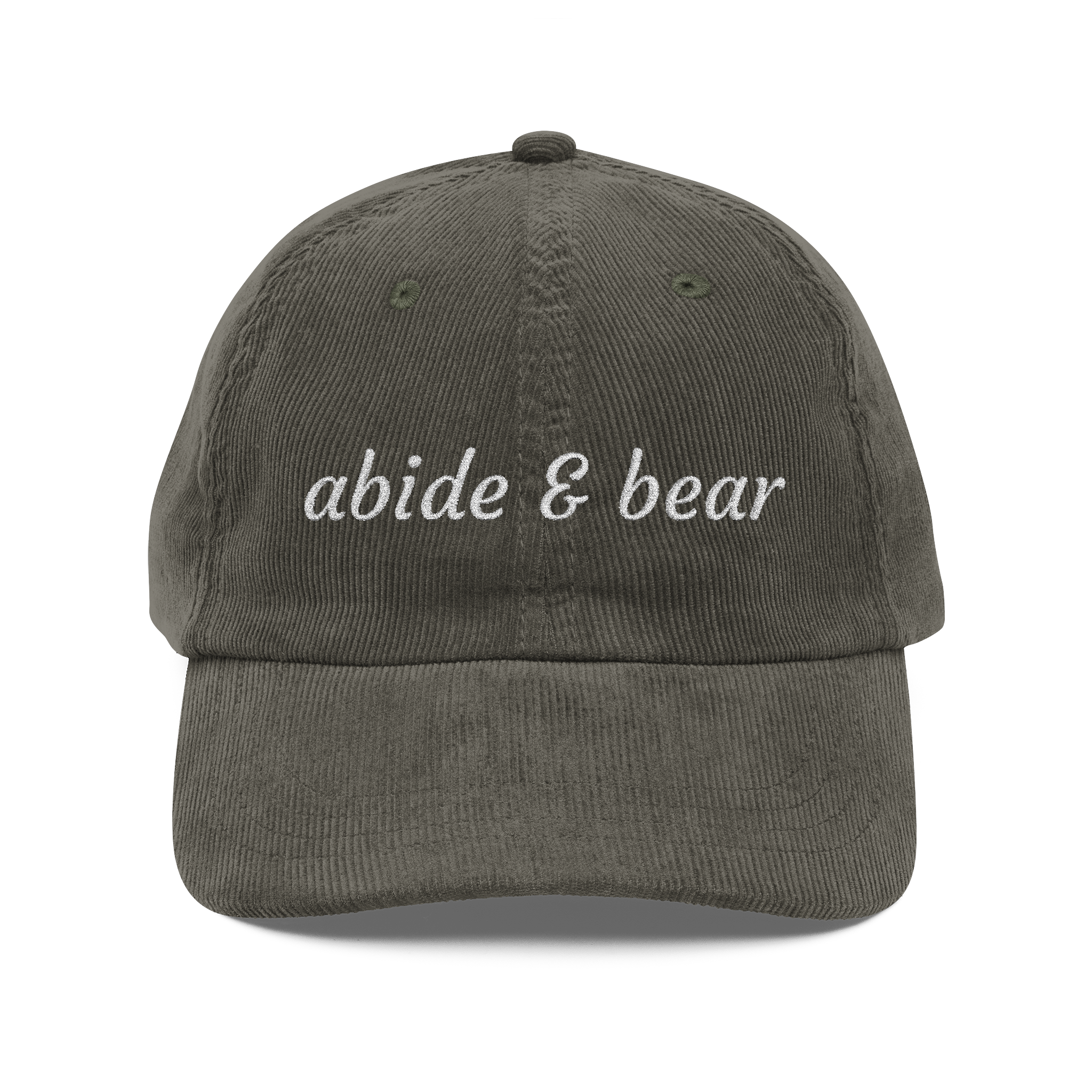 Vintage Corduroy Cap (Embroidery)