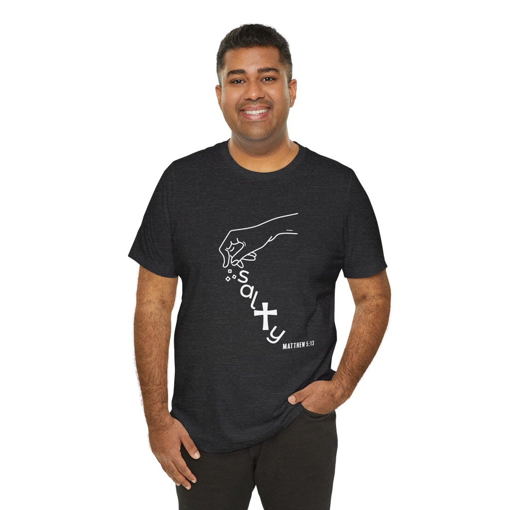 Salty: Unisex Garment-Dyed T-shirt