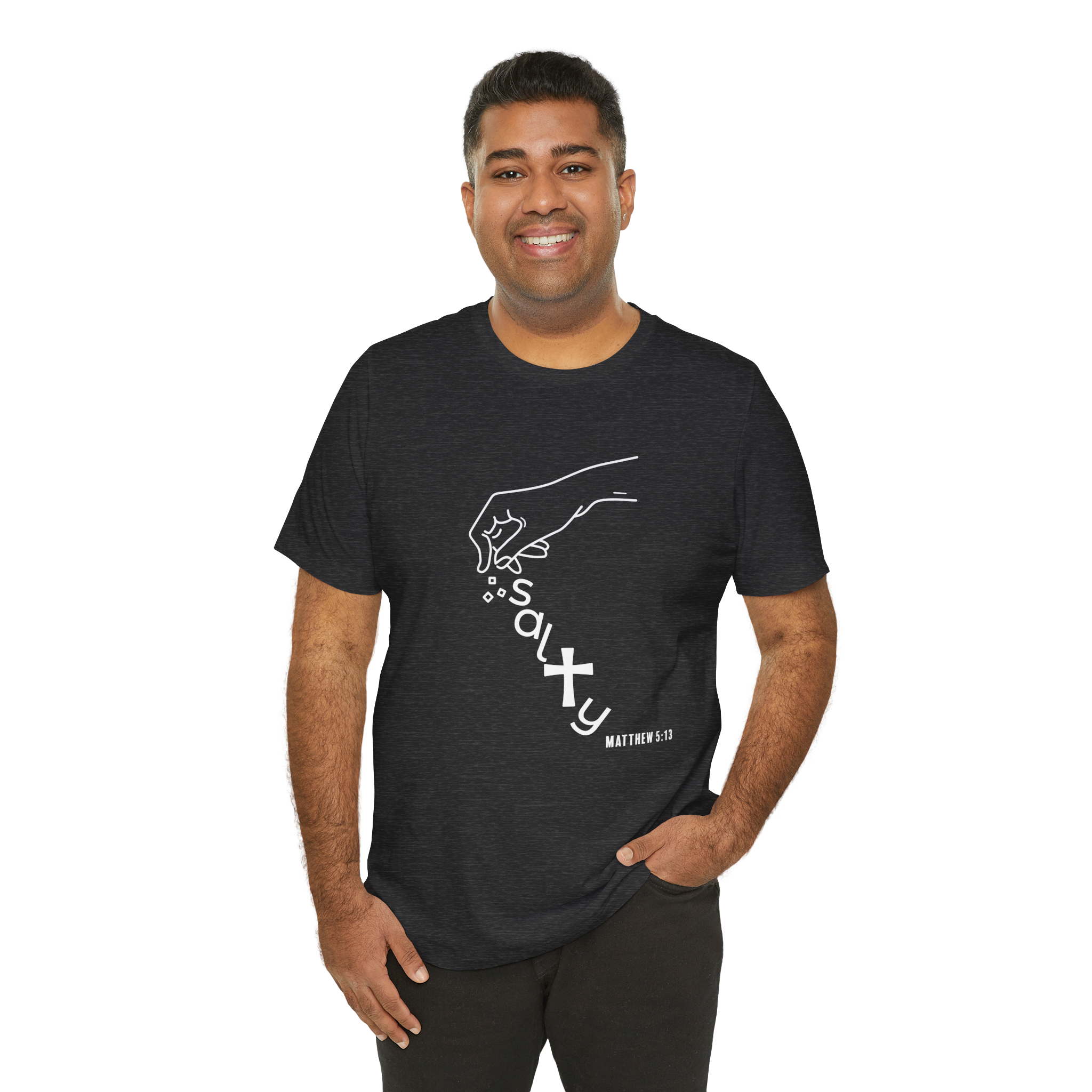 Salty: Unisex Garment-Dyed T-shirt