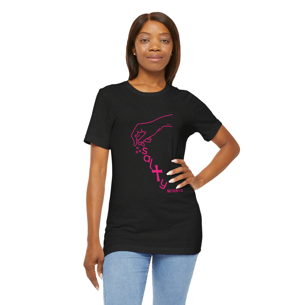 Salty: Unisex Garment-Dyed T-shirt