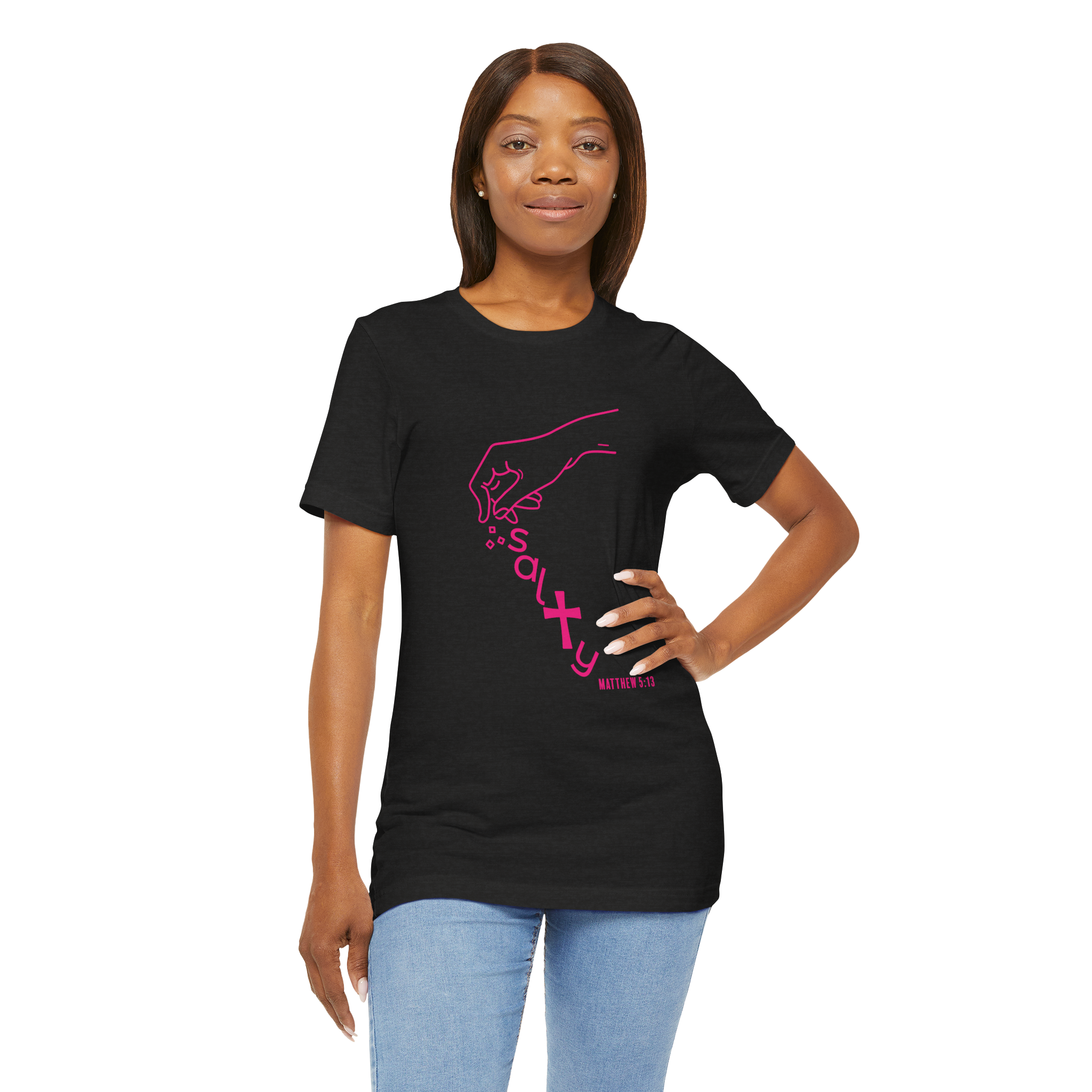 Salty: Unisex Garment-Dyed T-shirt