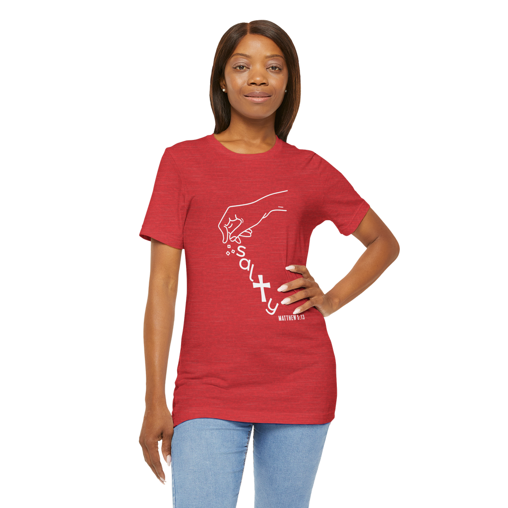 Salty: Unisex Garment-Dyed T-shirt