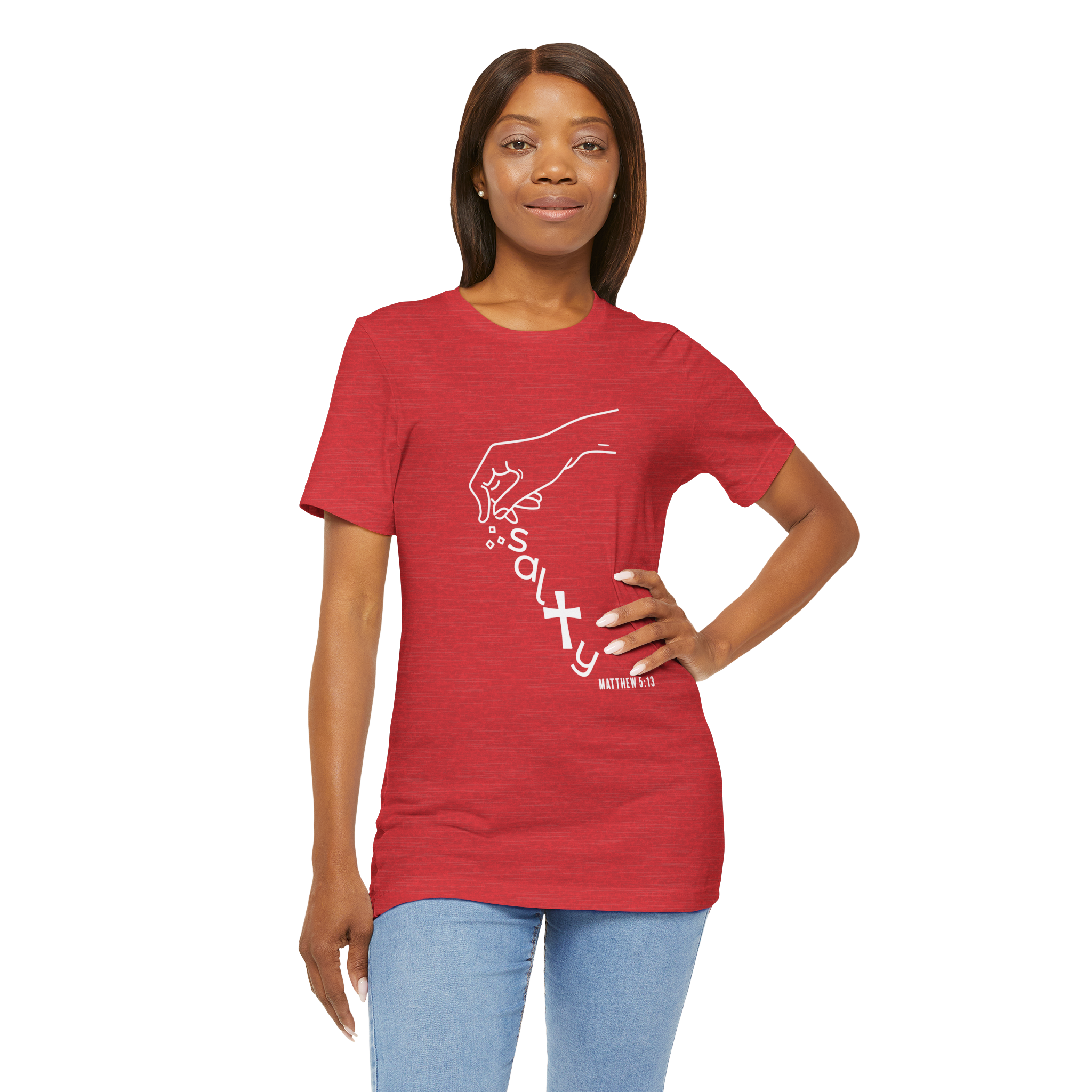 Salty: Unisex Garment-Dyed T-shirt