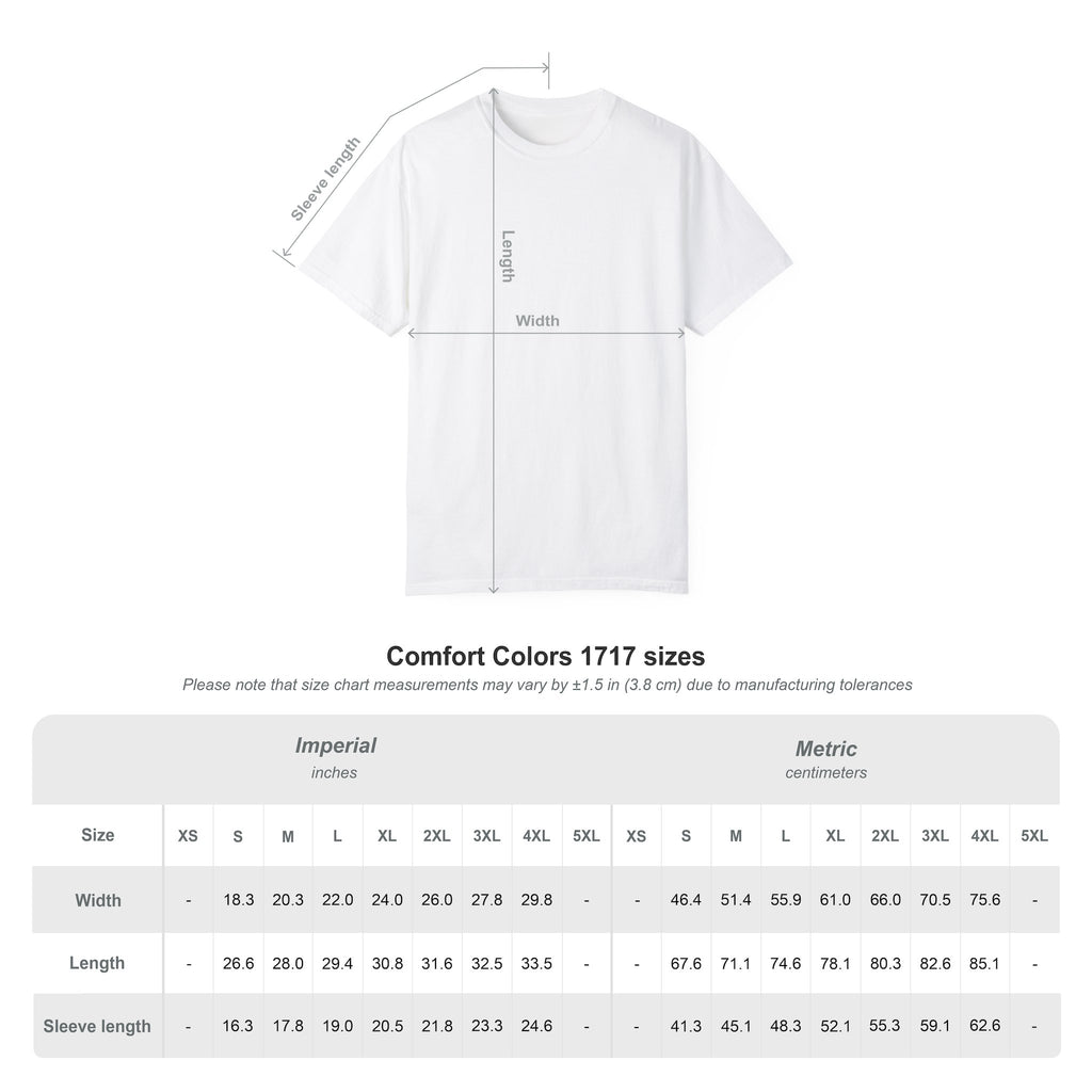 Salty: Unisex Garment-Dyed T-shirt